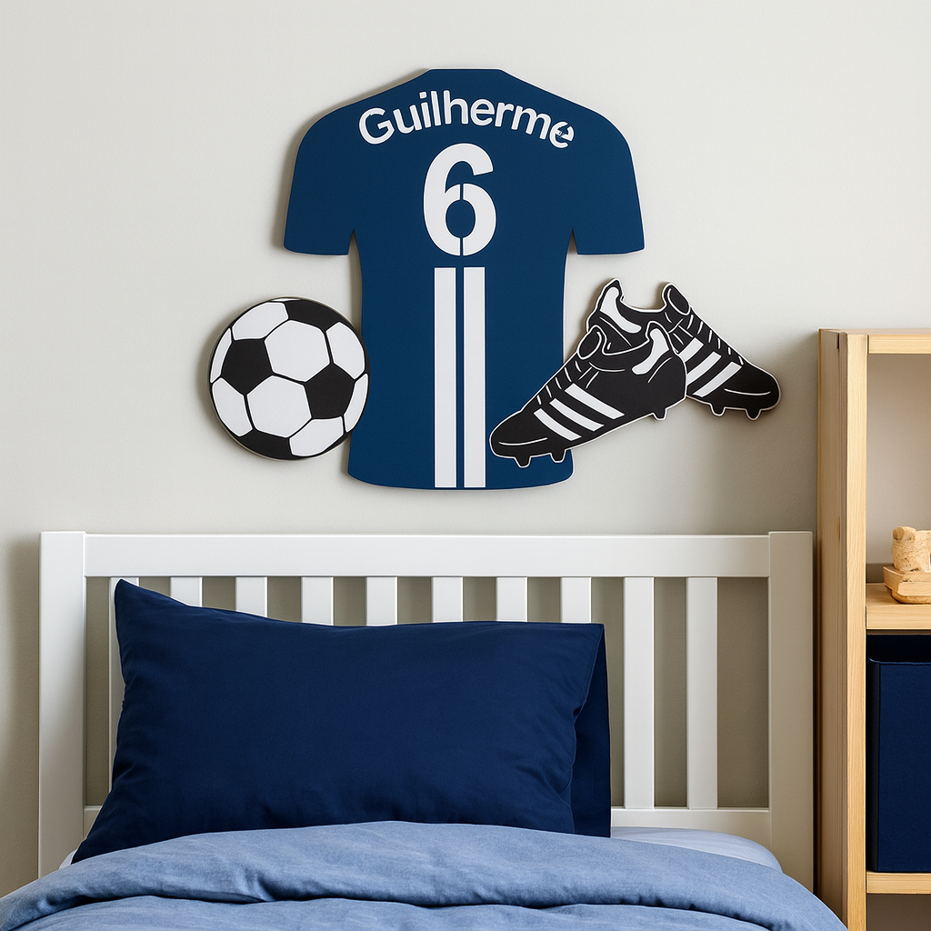Camisola de Futebol com luz LED