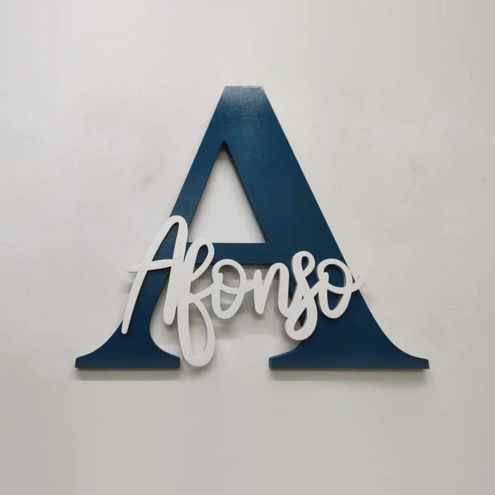 Letras decorativas para pendurar