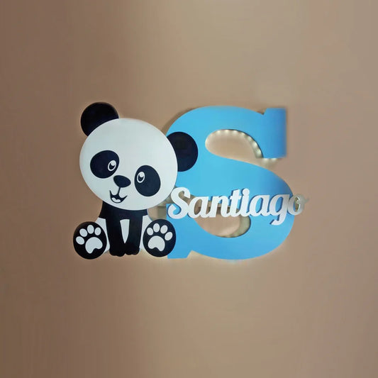 Letras decorativas LED para pendurar