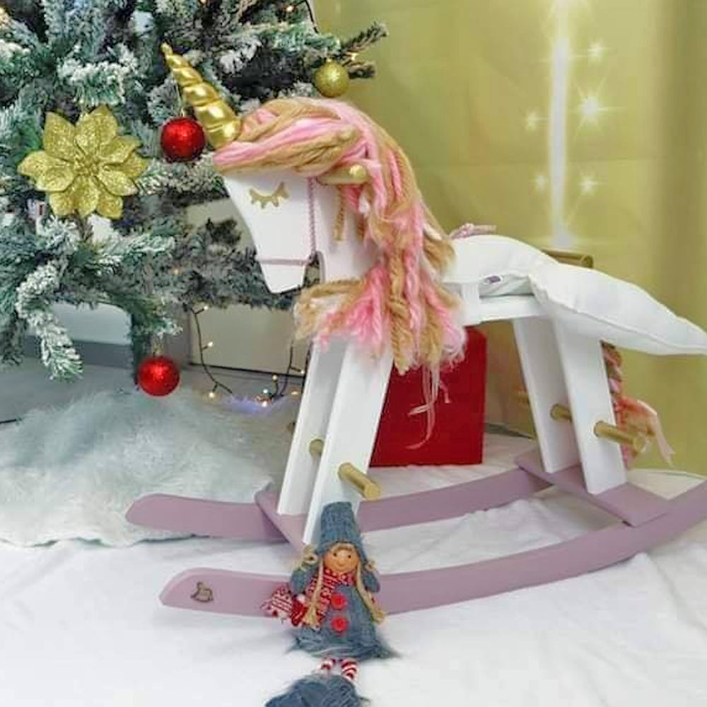 Cavalo de baloiço - Linha Unicórnio