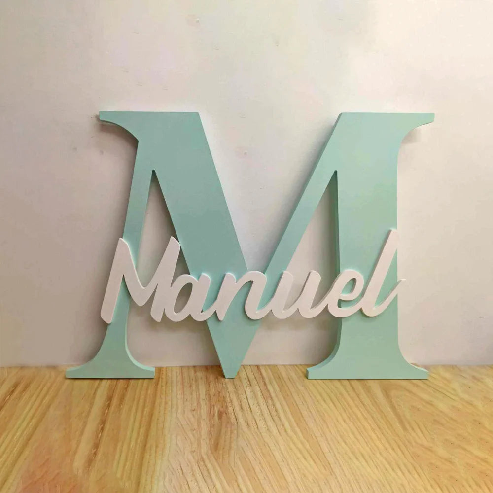 Letras decorativas para pendurar