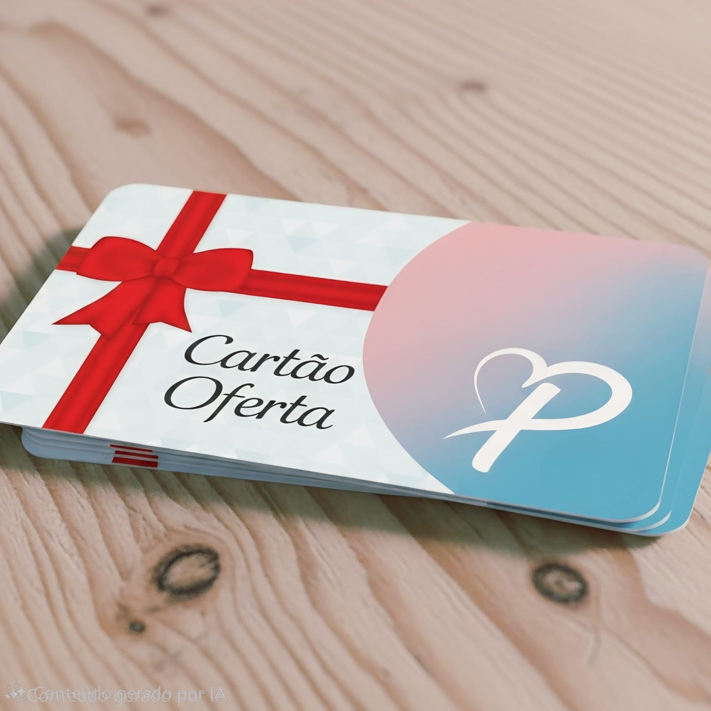 Cartão de oferta Personalaser