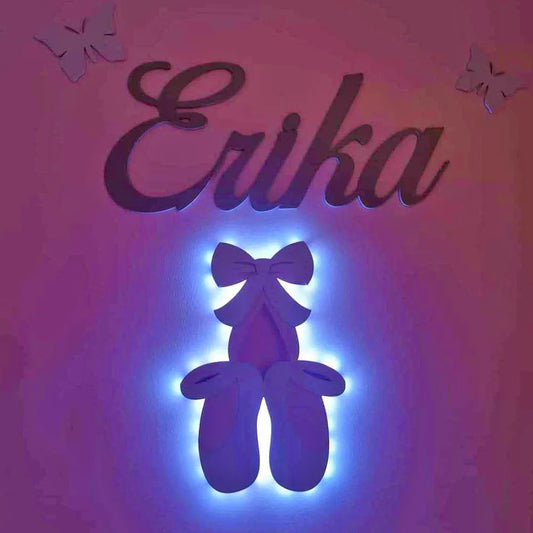 Sapatinhos de bailarina LED