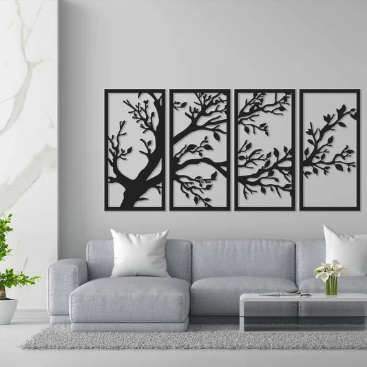 Painel Quadruplo Árvore