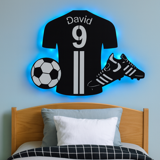 Camisola de Futebol com luz LED