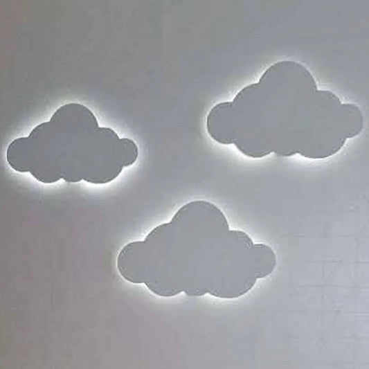 Conjunto 3 Nuvens LED