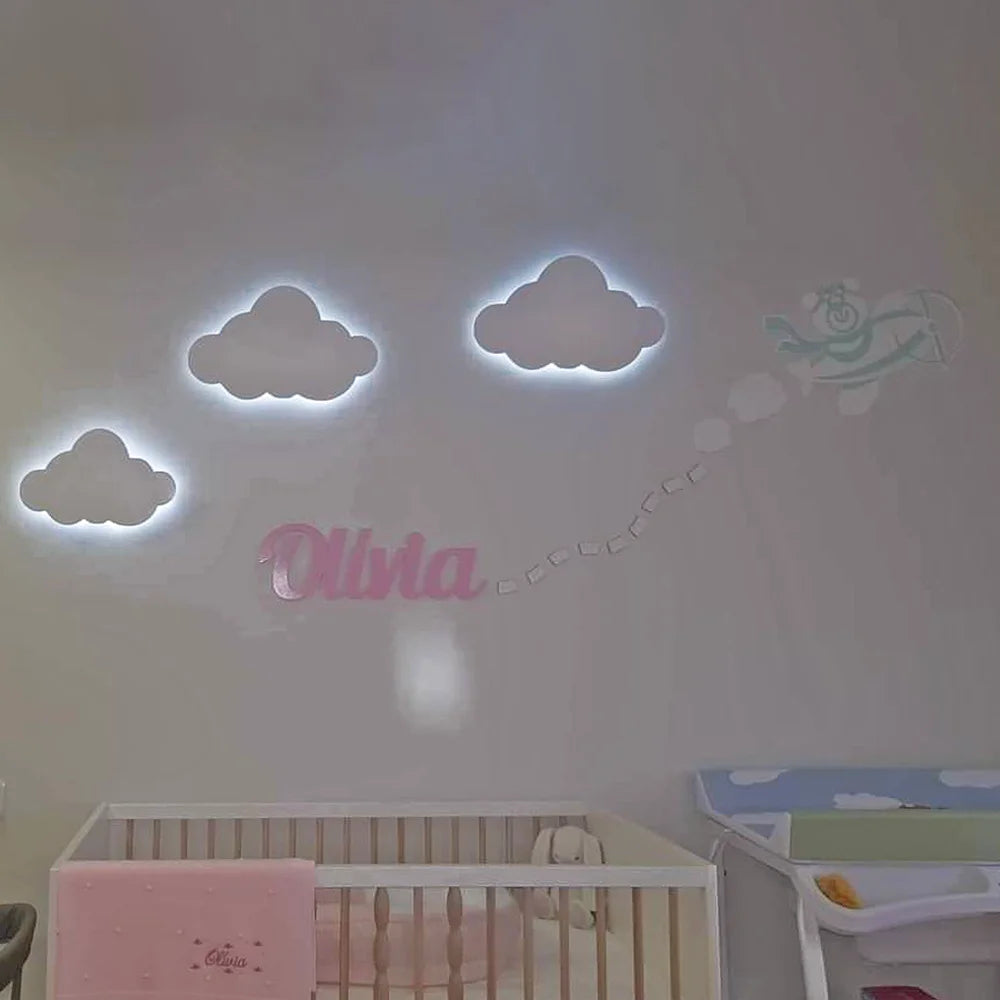 Conjunto luz ambiente ursinho aviador