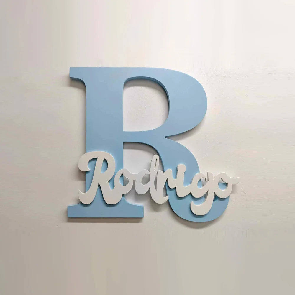 Letras decorativas para pendurar
