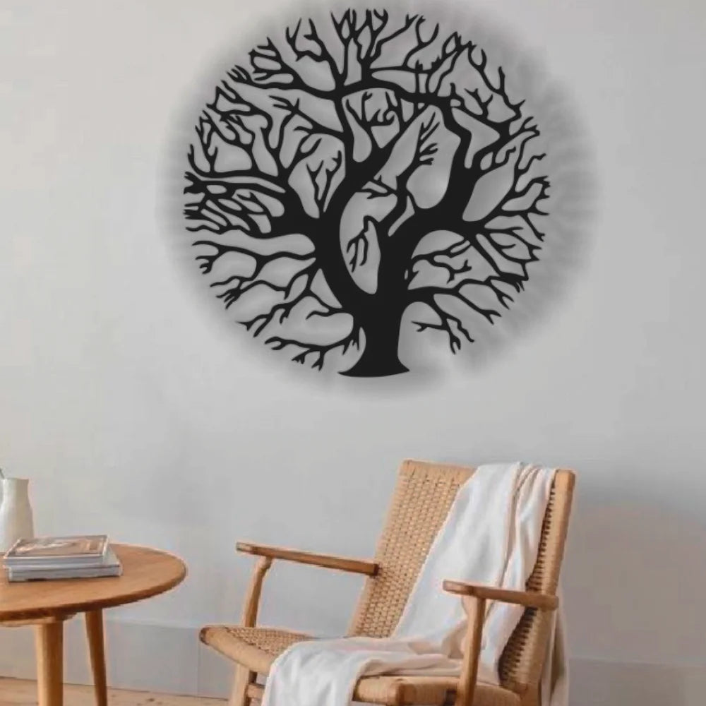 Painel Circular Árvore da Vida