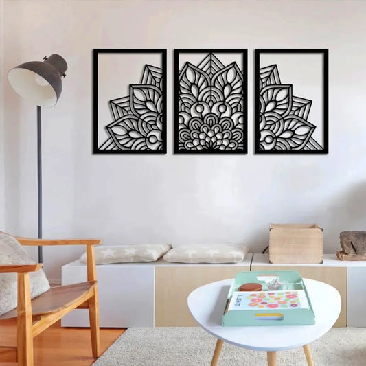 Painel Tríptico Mandala