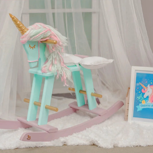 Cavalo de baloiço - Linha Unicórnio